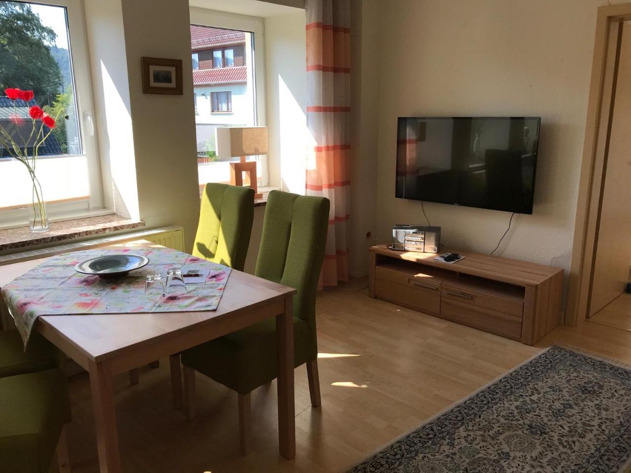 Ferienwohnung Schwarzatal Schwarzburg Buitenkant foto